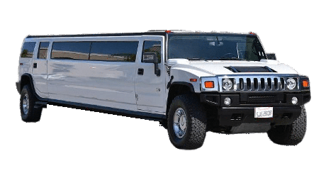 white hummer limo png